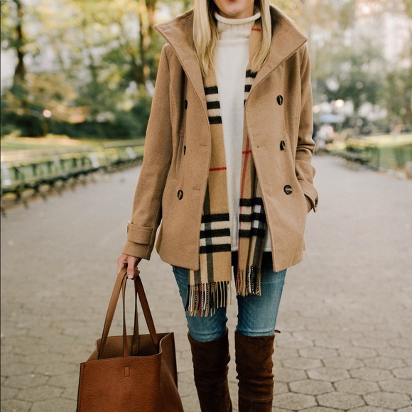 Thread Supply Pea Coat Camel Color Size 